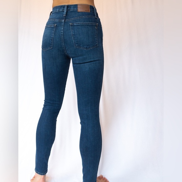 The Madewell 10” high rise skinny jeans - Picture 4 of 7
